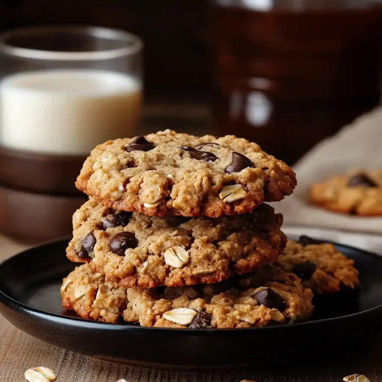 healthy oatmeal cookies hero