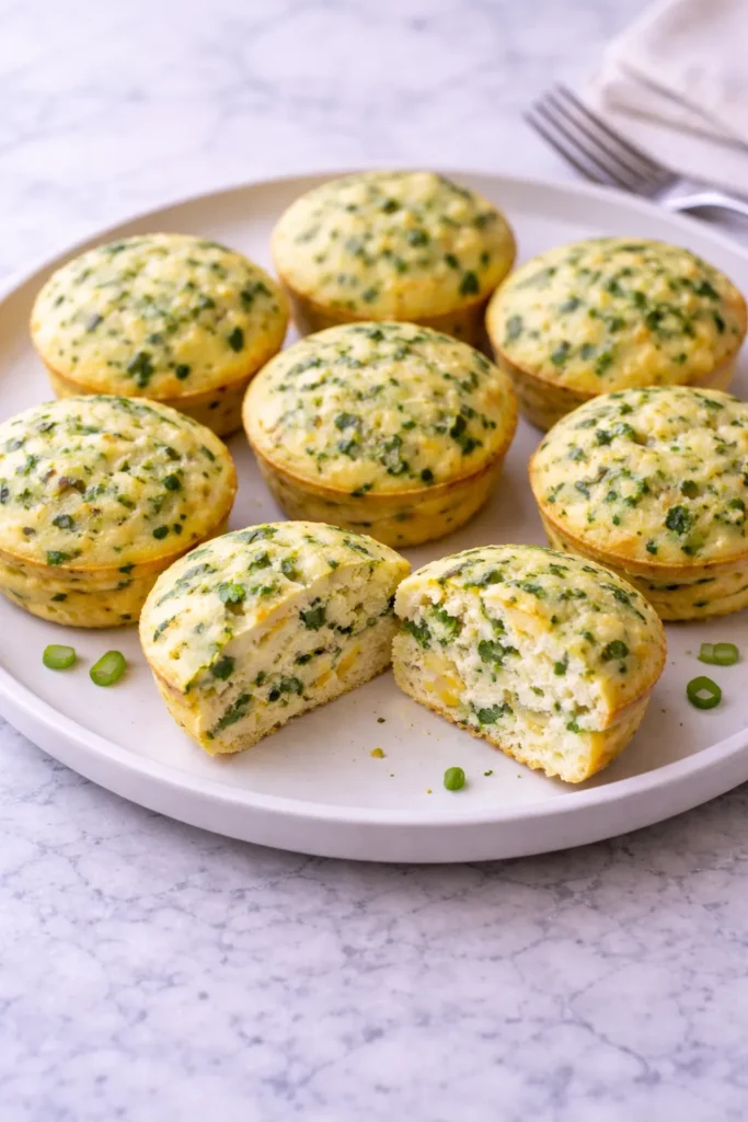 cottage cheese egg bites step 7 served warm with creamy interior ready for meal prep or breakfast